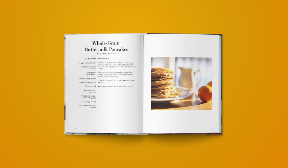 Wholegrain Buttermilk Pancakes Recipe